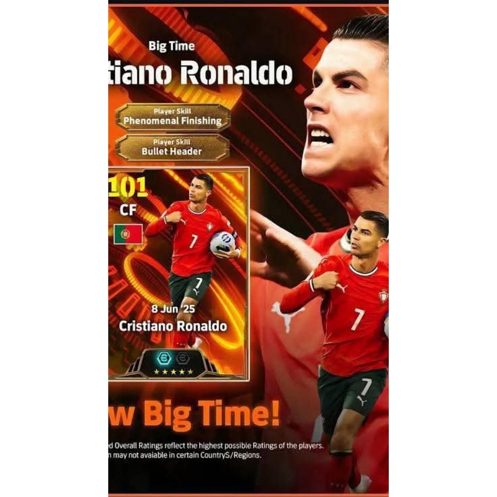 Efootball 2026 GG ADA GOAT RONALDO