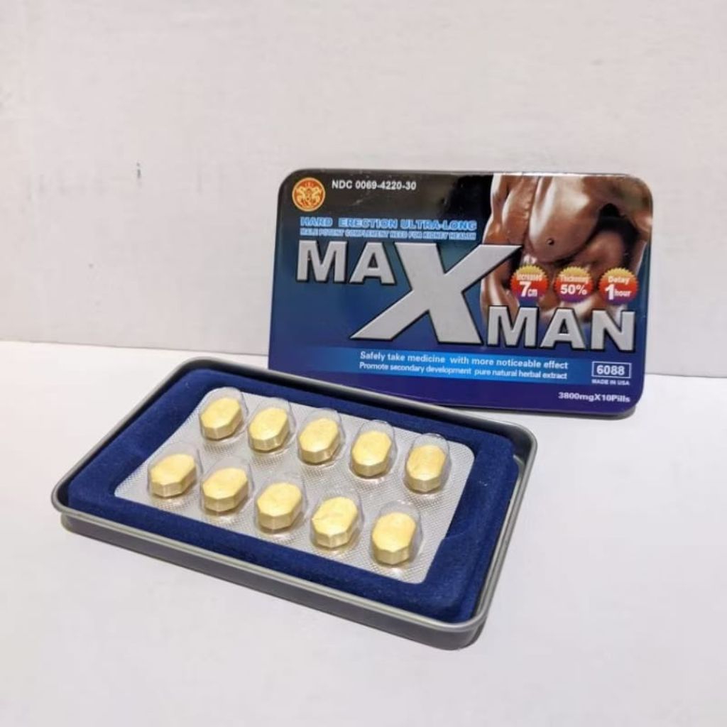MAXMAN ORIGINAL ASLI OBAT KUAT TERKENAL SEJAK DULU