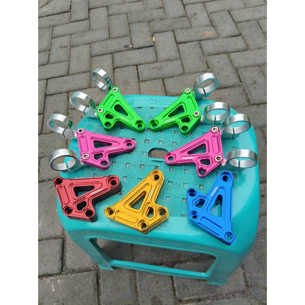 Segitiga kupingan lampu k5 cnc asli (biled )breket kupingan lampu k5 cnc