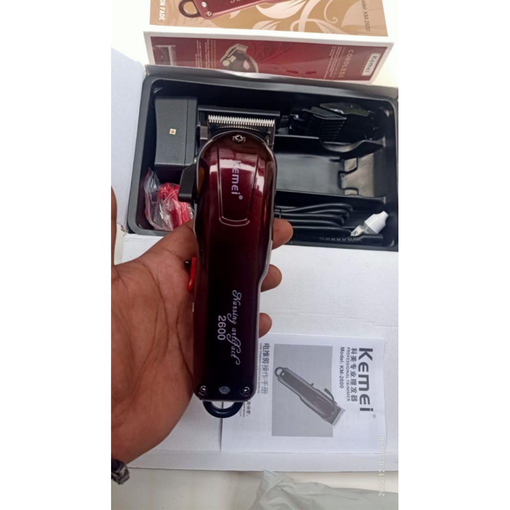 Kemei-2600 Original Alat Cukur Baru Kemei-2600 Clipper merek Kemei Original