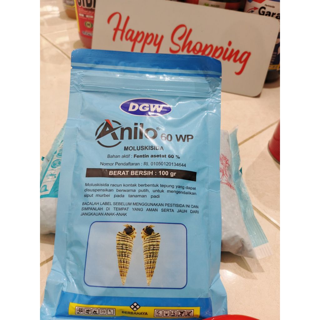 Moluskisida Anilo 60 WP dari DGW obat keong atau kol