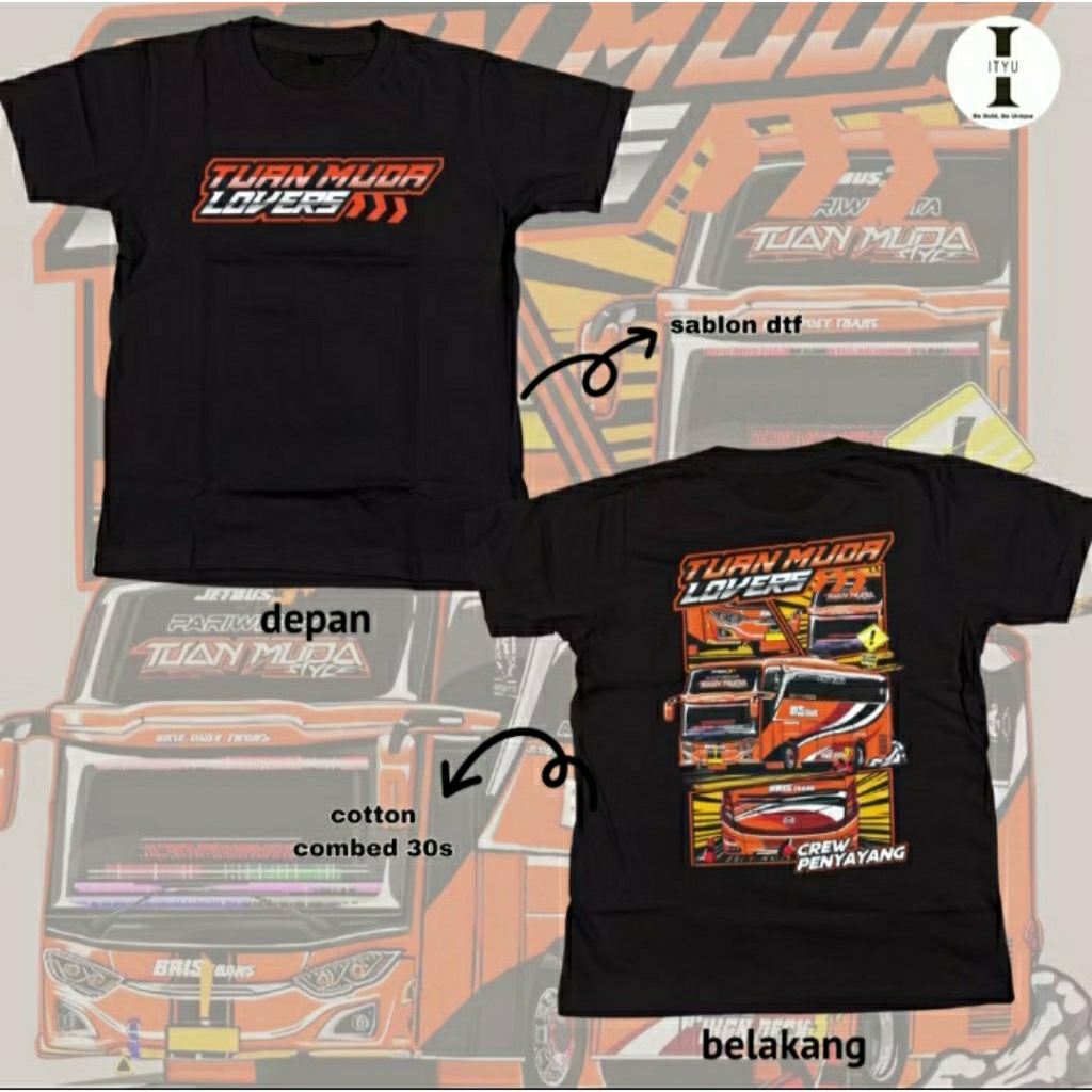 KAOS ANAK BUS MANIA TUAN MUDA