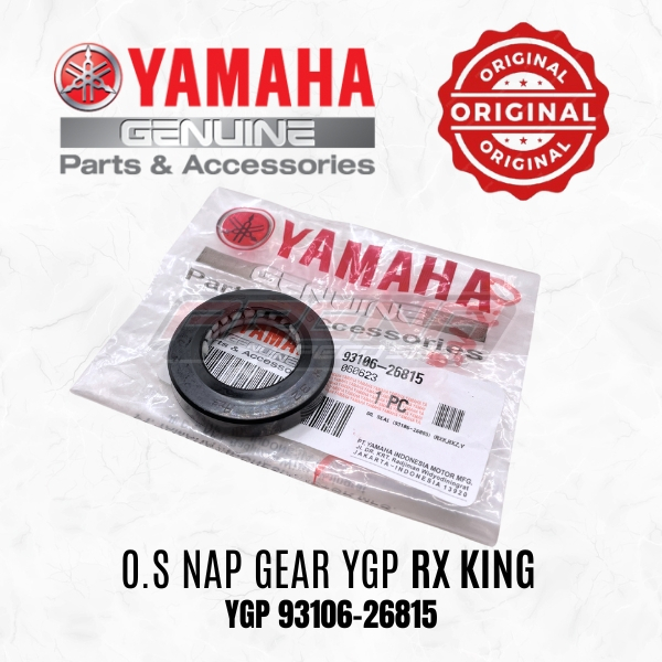 YGP 93106-26815 Oil Seal Hub Clutch RXK Seal Nap Gear RX King Sil Rumah Gear RX-King Original Yamaha