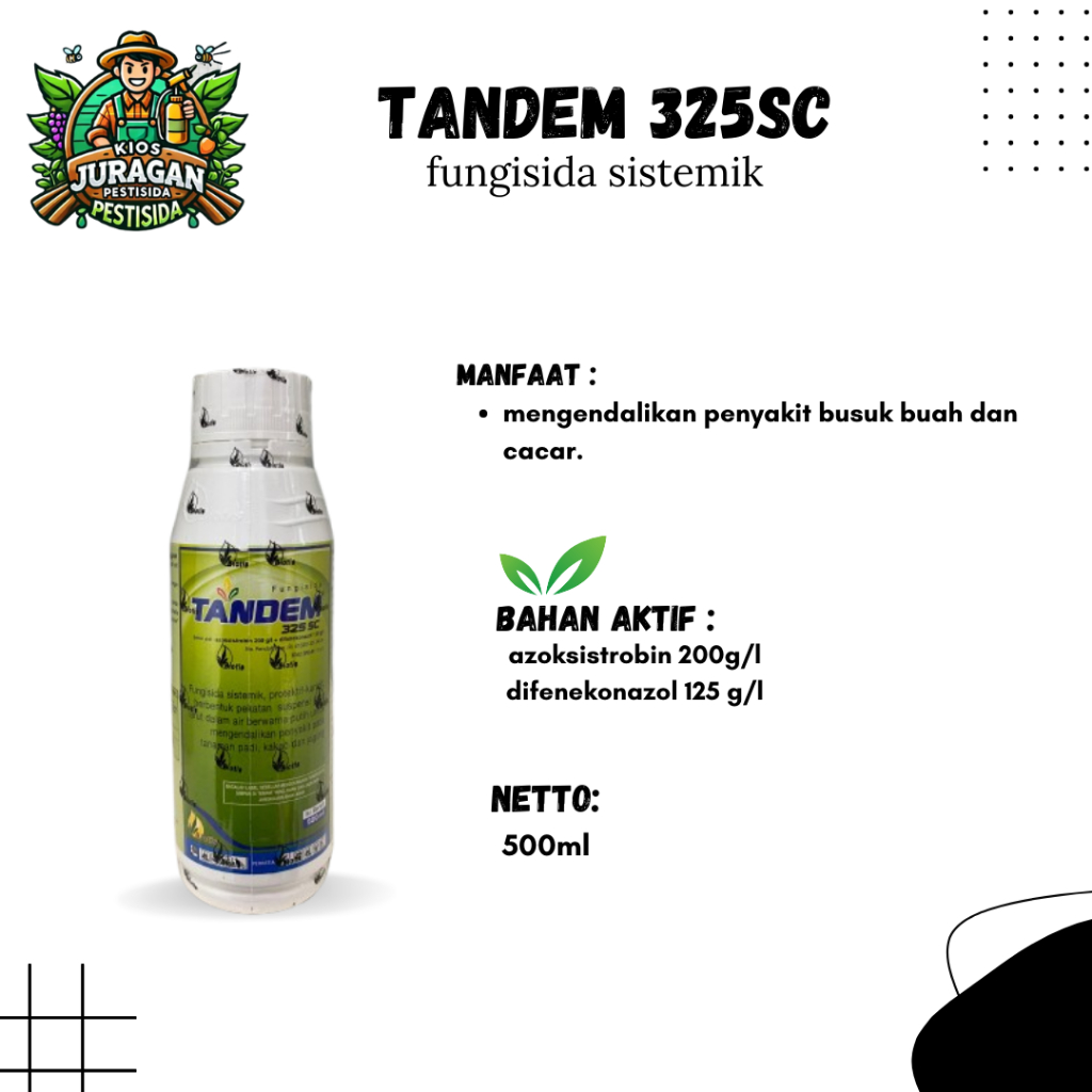 TANDEM 325SC 500ML FUNGISIDA