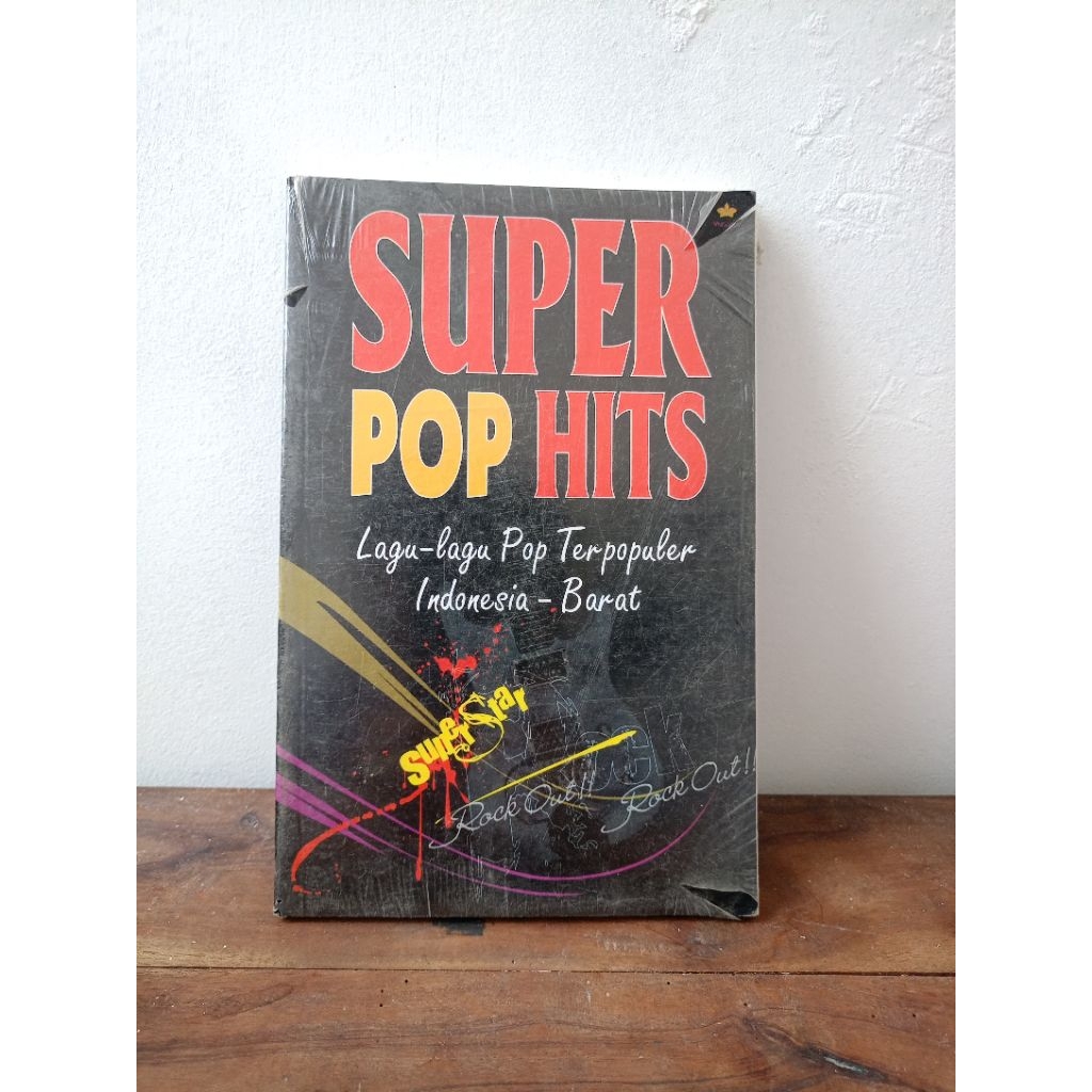 Buku Super Pop Hits Lagu lagu pop terpopuler Indonesia Barat