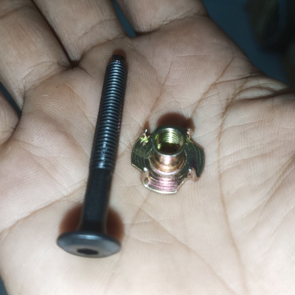 BAUT CAKAR BAUT SPEAKER M6 PANJANG 5CM 1 SET