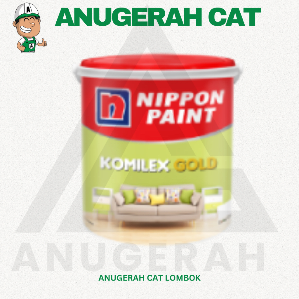CAT TEMBOK EKONIMIS NIPPON PAINT KOMILEX GOLD