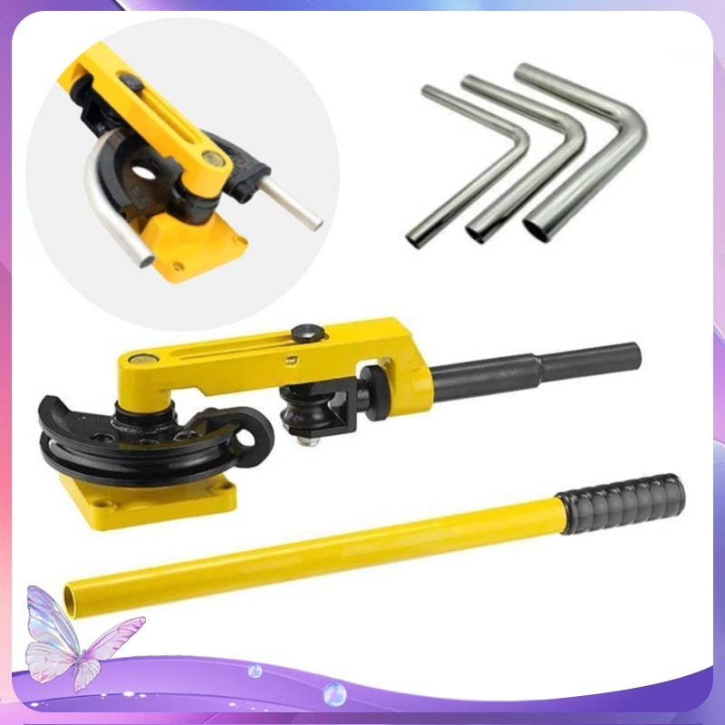 Alat Bending Pipa Besi Pipa Manual 10-25mm Mesin Bending Pipa Besi