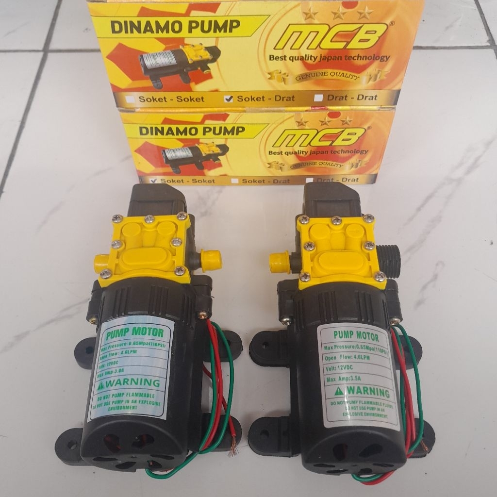 Dinamo Pompa Sprayer / Motor Pump Sprayer Aki Elektrik Electric DC 12V Cuci Motor