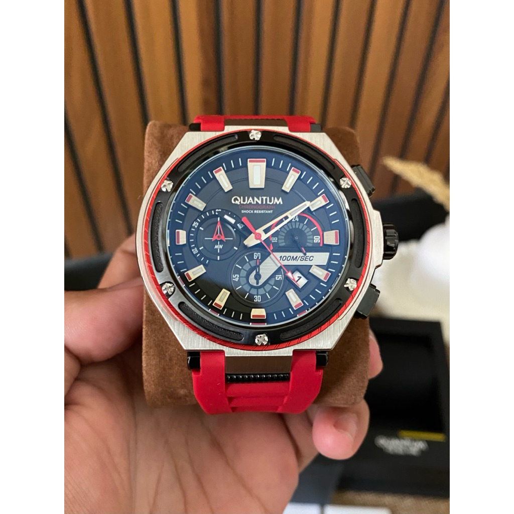 Jam Tangan Pria Quantum Hunter HNG1010.359 Second Like New