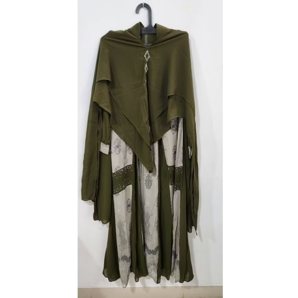 SET SYARI BY YULIA HD GAMIS CERUTI SET KHIMAR