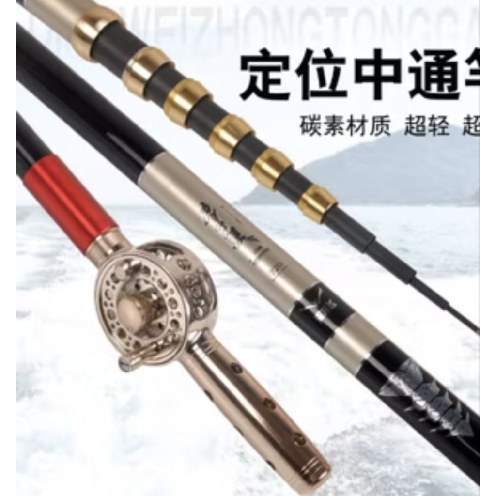 Joran Zoom Set Reel Bahan Karbon Berkualitas