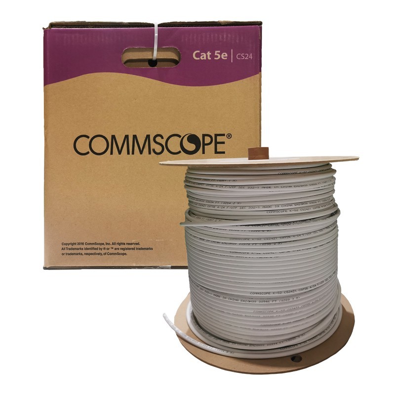 Kabel LAN AMP STP FTP Outdoor CAT5E UTP Commscope Eceran Meteran Ecer Outdoor