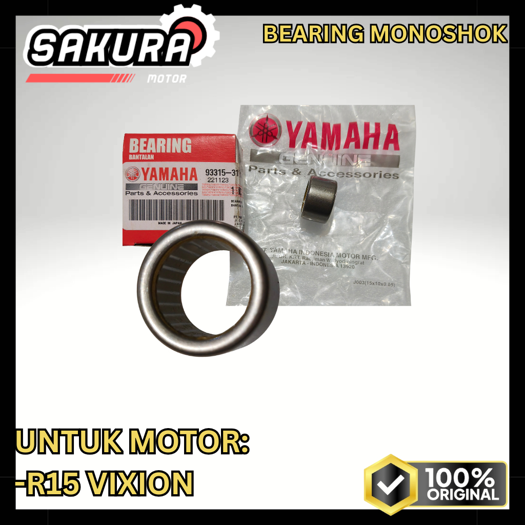 93315-317Y1 / BEARING MONOSHOK ORIGINAL YAMAHA / R15 - VIXION
