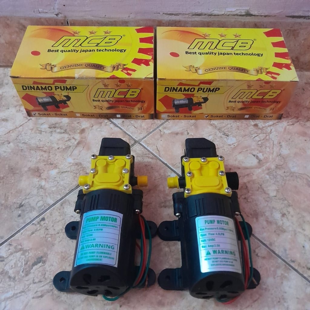 Dinamo Pompa Sprayer / Motor Pump Sprayer Aki Elektrik Electric DC 12V Cuci Motor