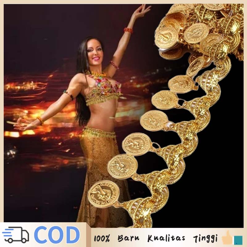 Renda Tepi Lace Aksesoris Renda Motif Pita Renda Koin Emas