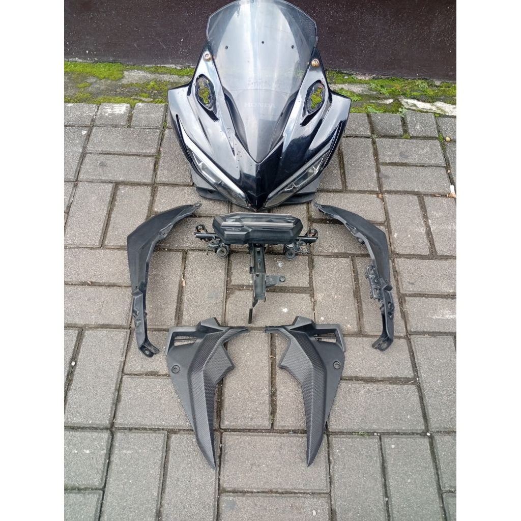 Cover batok Headlamp Reflektor Lampu depan Set Speedometer Cbr 150 R Fi Led Facelift Original copota