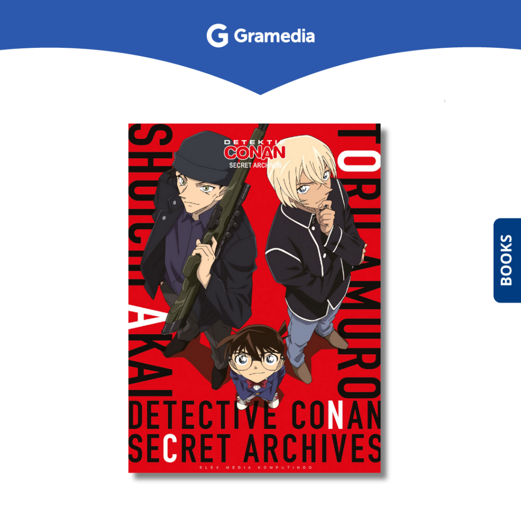 Gramedia Depok - Detektif Conan Secret Archives 02 Shuichi Akai & Toru Amuro