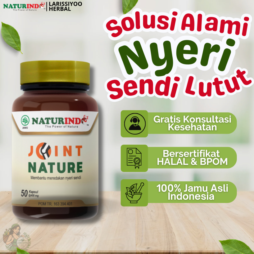 Obat Nyeri Sendi Ampuh Tanpa OP Lansia Osteoporosis Lutut Kaku Sakit Joint Nature