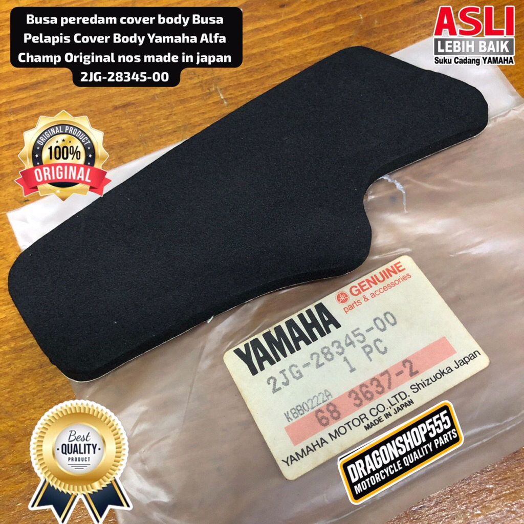 BUSA PEREDAM COVER BODY BUSA PELAPIS COVER BODY YAMAHA ALFA CHAMP ORIGINAL NOS MADE IN JAPAN 2JG-283