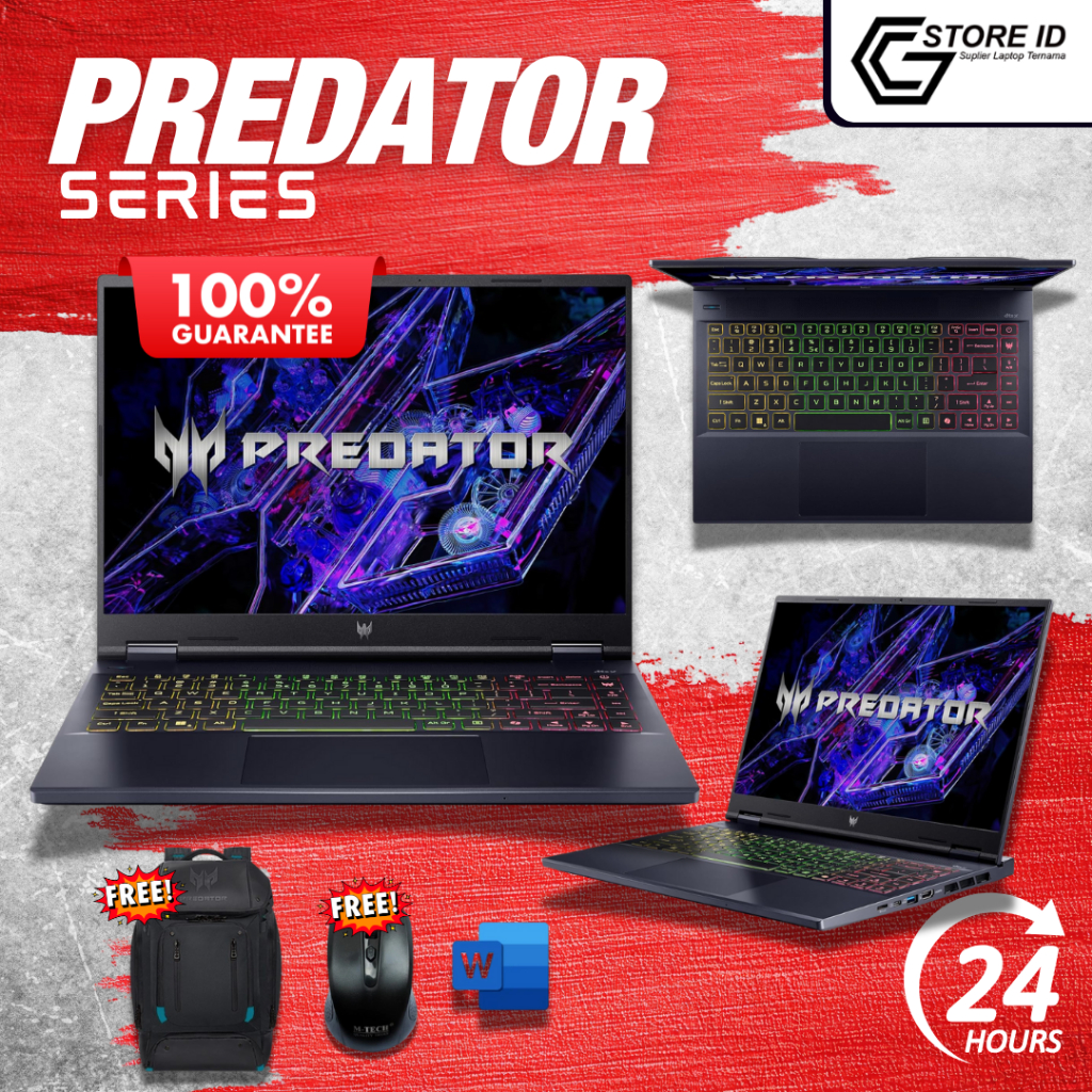 Laptop Gaming Acer Predator Helios Neo 14 Intel Ultra 7 155H 16GB 2TB RTX4070 WQXGA IPS RGB Black