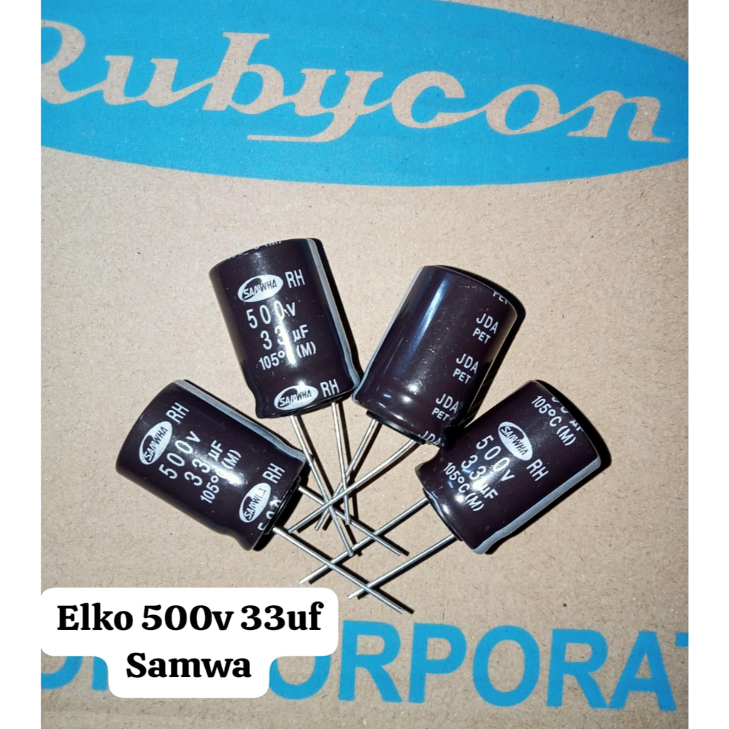 Elko Elco 500v 33uf SAMWA 500V 33UF