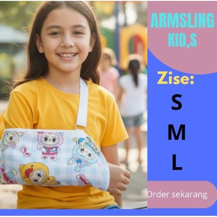 Arm Sling Kid,s / Arm Sling Anak / Gendongan Tangan anak
