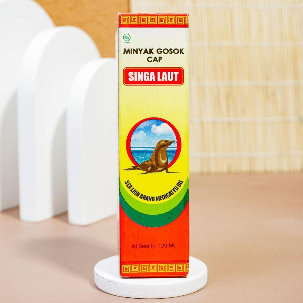 Minyak Gosok Tradisional Cap Singa Laut 30ml