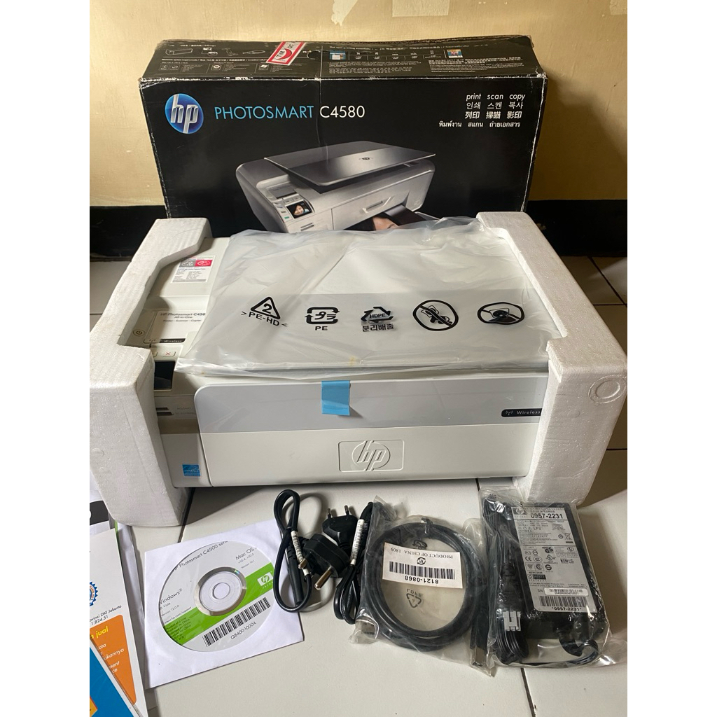 printer scan copy HP PHOTOSMART C4580