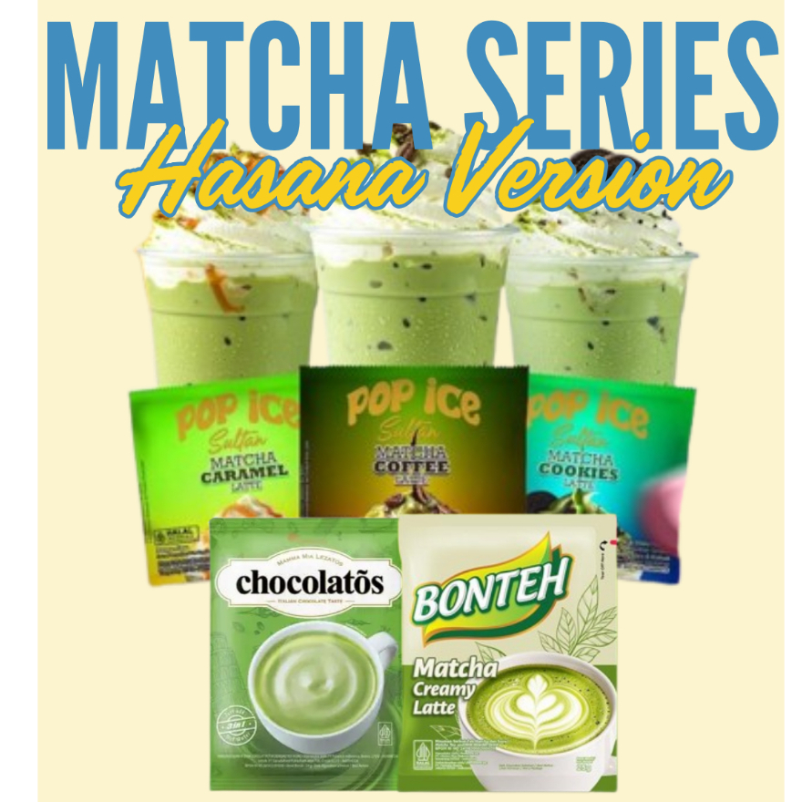 Chocolatos BONTEH Pop Ice Matcha Series isi 10pcs