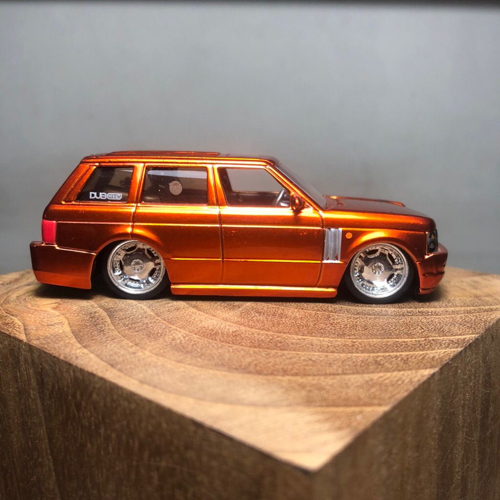 Jada Dub City Orange Euro Spec Range Rover 1/64 (