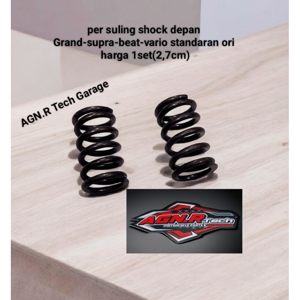 per suling shock depan Grand-supra-beat-vario standaran ori harga 1set(2,7cm)