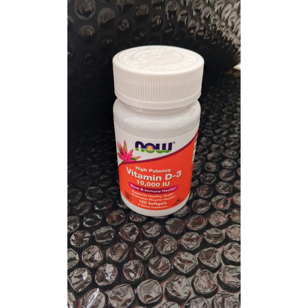 Now Vitamin D3 10000 IU NOW FOODS Vit D3 10000 IU 120 SOFTGELS Now D3 10000 Original