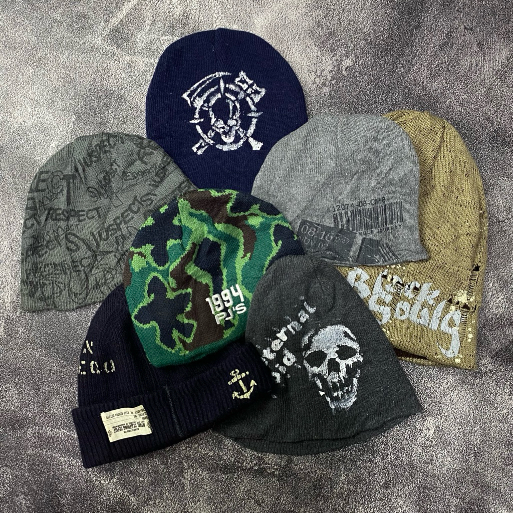 UPDATE STOK (PREMIUM) Kupluk Beanie Hat Second