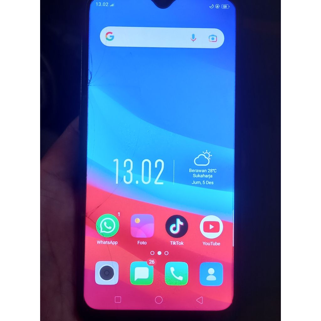 lcd oppo a5s ori