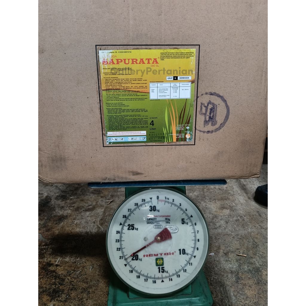 HERBISIDA SAPURATA 480SL 4L (4PAIL/BOX)