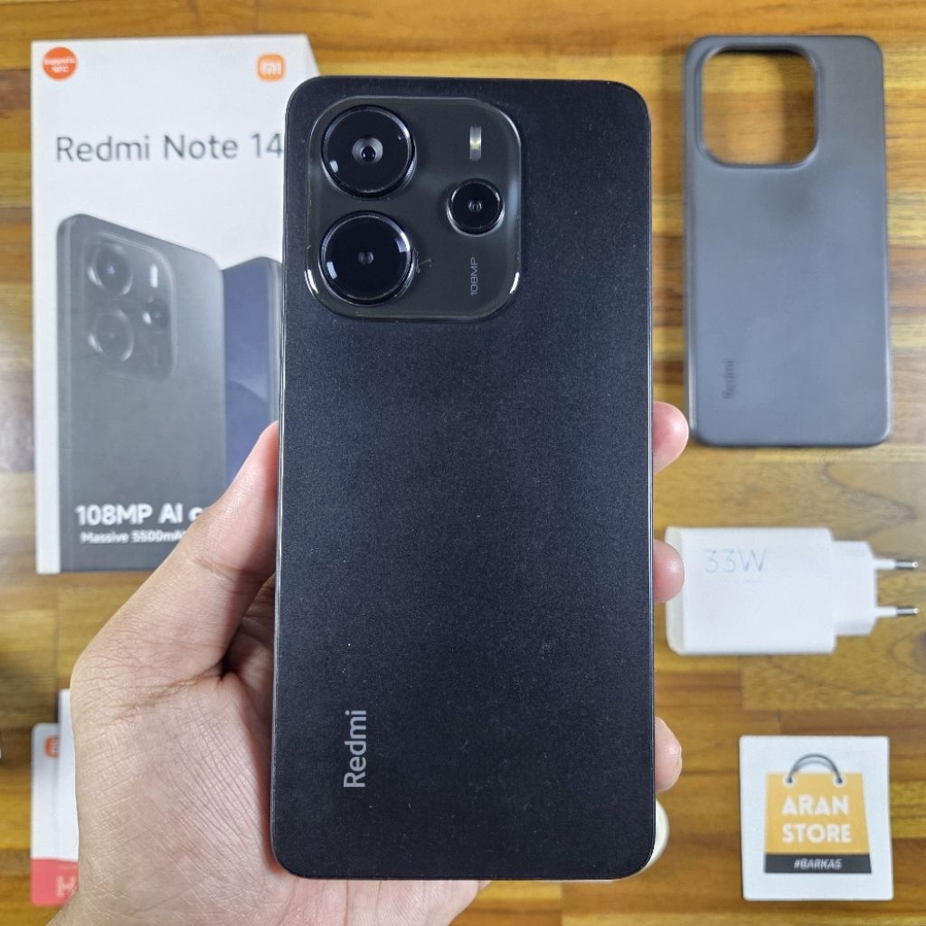 Xiaomi Redmi Note 14 4G 8/128 GB Bekas Lengkap Garansi Resmi #02847