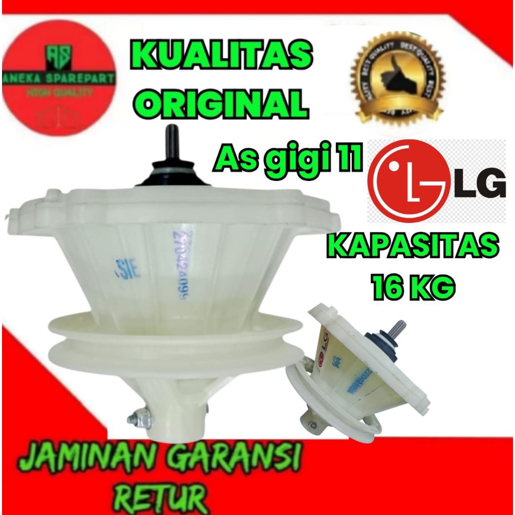 Original gearbox/girbok LG kapasitas 16 KG mesin cuci