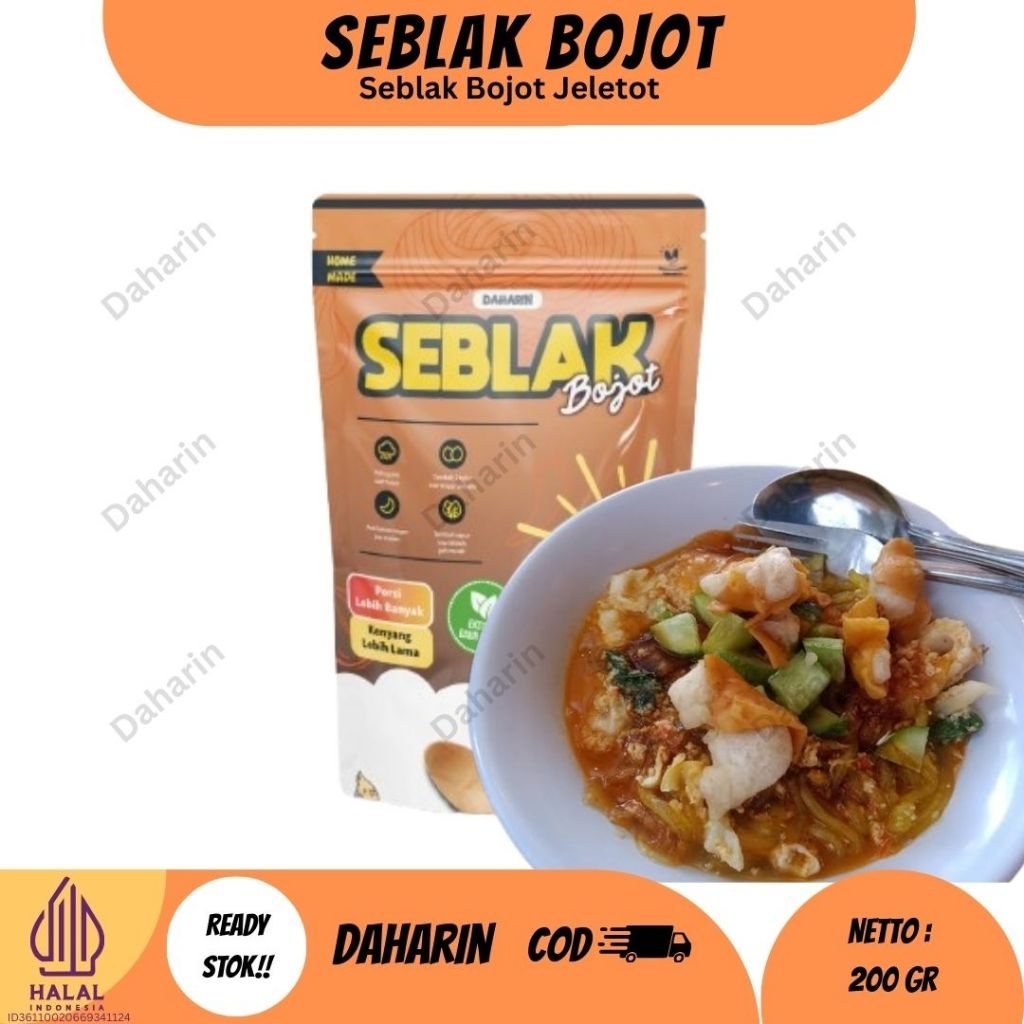 Seblak Instan Komplit dengan basoaci mie glosor toping Cuanki Lidah Tahu Seblak Bojot Extra Pedas