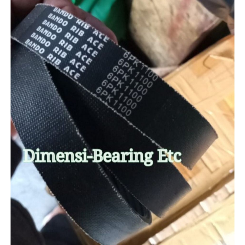 V-BELT 6 PK 1100 BANDO / 6PK 1100 BANDO