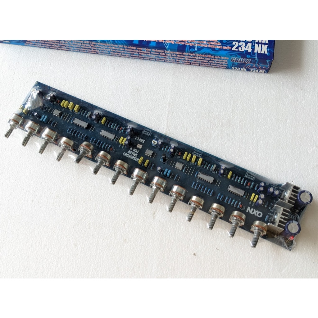 KIT DUAL CHANNEL AKTIF CROSSOVER 3/4 WAY NXO 234NX PRODUK WELL