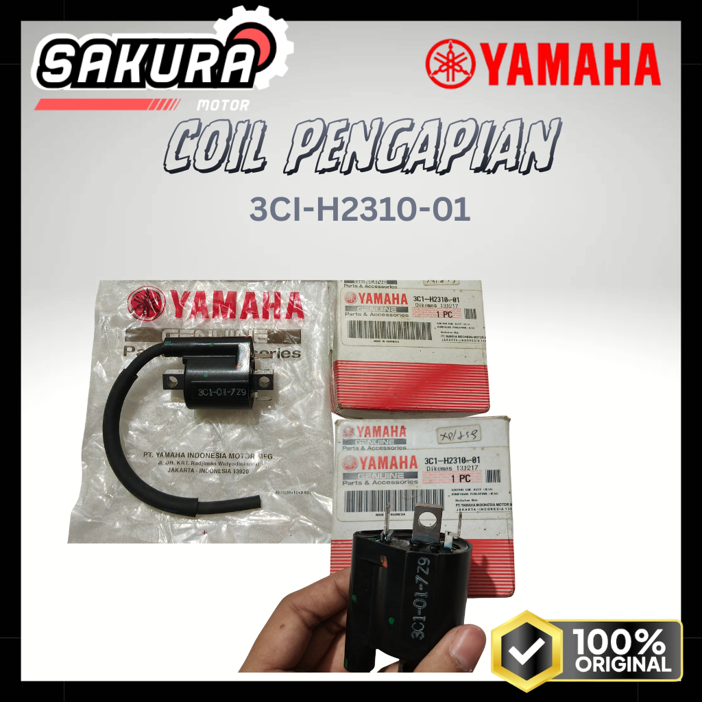 COIL PENGAPIAN 3CI-H2310-01 ORIGINAL YAMAHA | VIXION OLD - NMAX