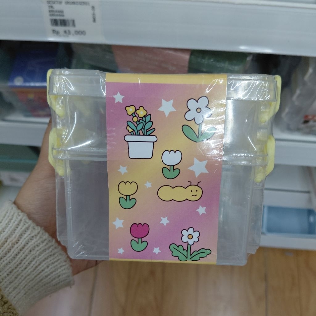 Storage box mr diy 2 susun