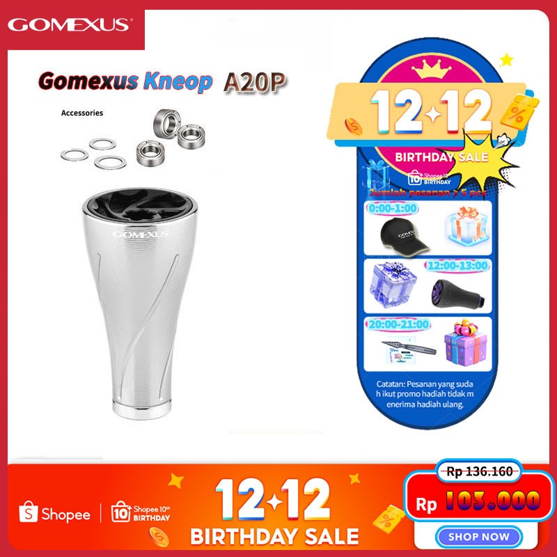 Gomexus Kneop A20P knob handle BC Pancing 20mm Conventional Handle Knob for Shimano sahara Daiwa Exc