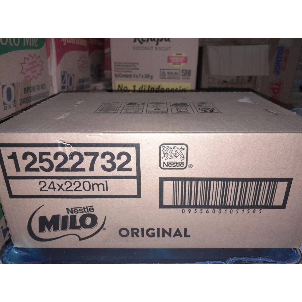 Milo Kaleng 220 ml 1 Dus ( Isi 24 Kaleng)