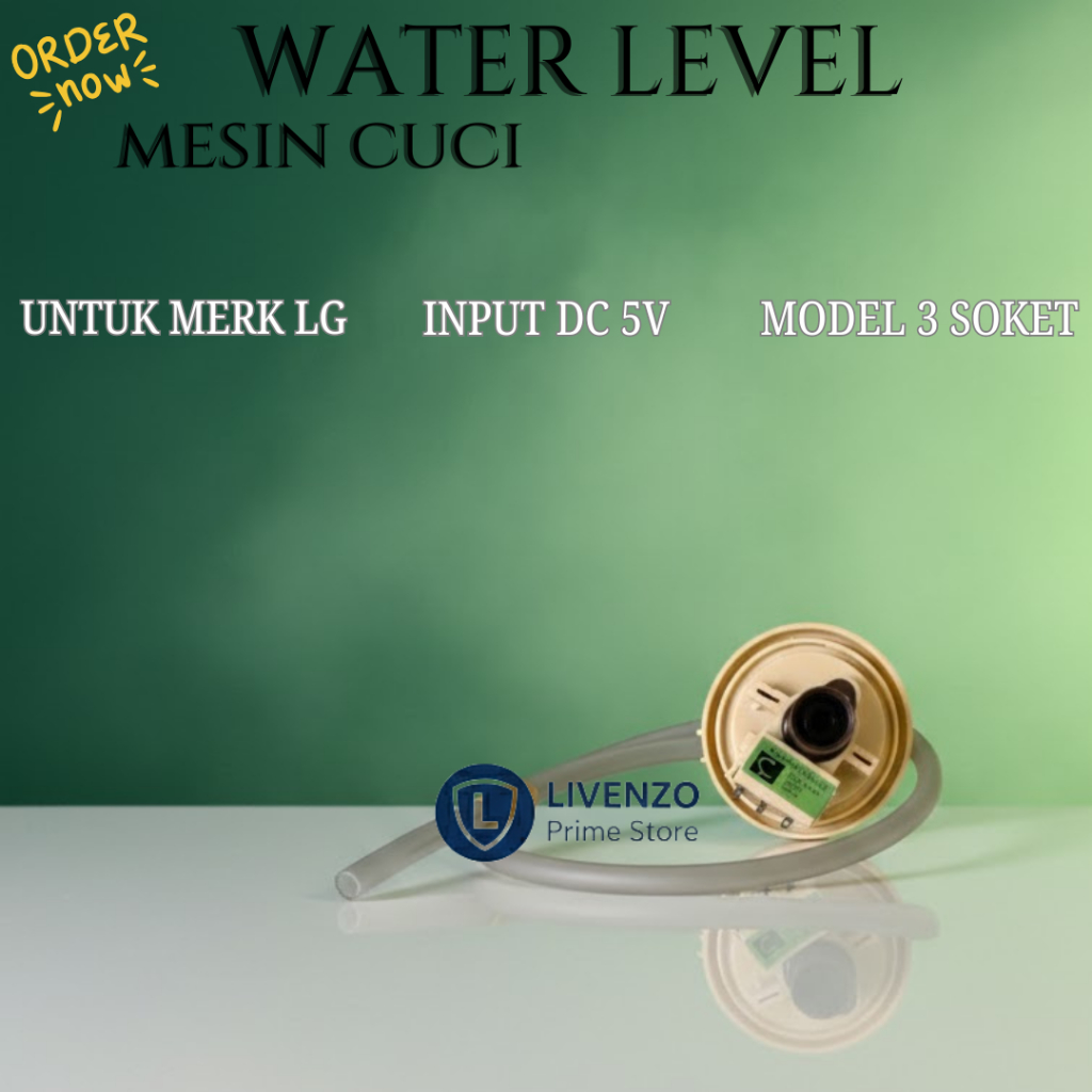 Water Level Mesin Cuci LG + Selang / SENSOR AIR - WATER LEVEL - SENSOR SWITCH MESIN CUCI LG
