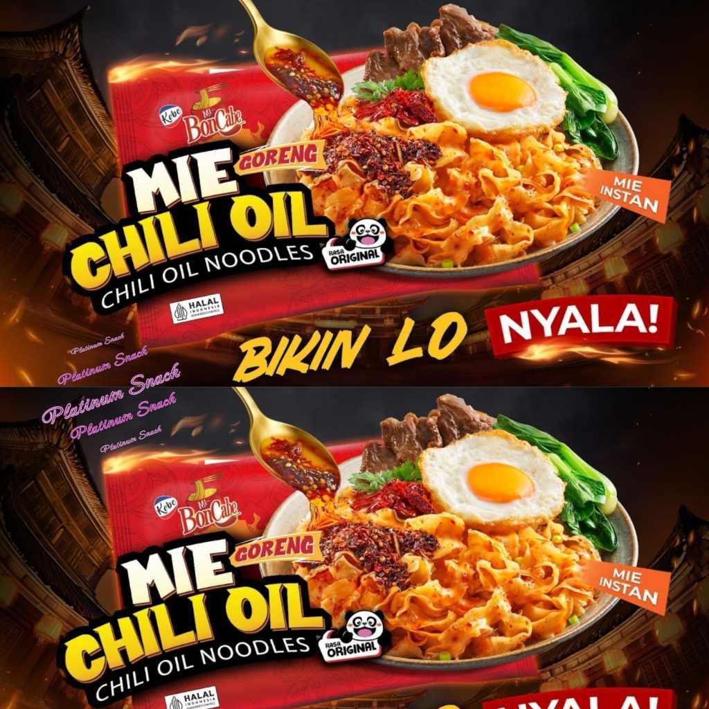Mie Goreng Chili Oil Boncabe | 1 Bungkus