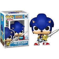 Funko Pop Games Sonic with Caliburn Vinyl Figure