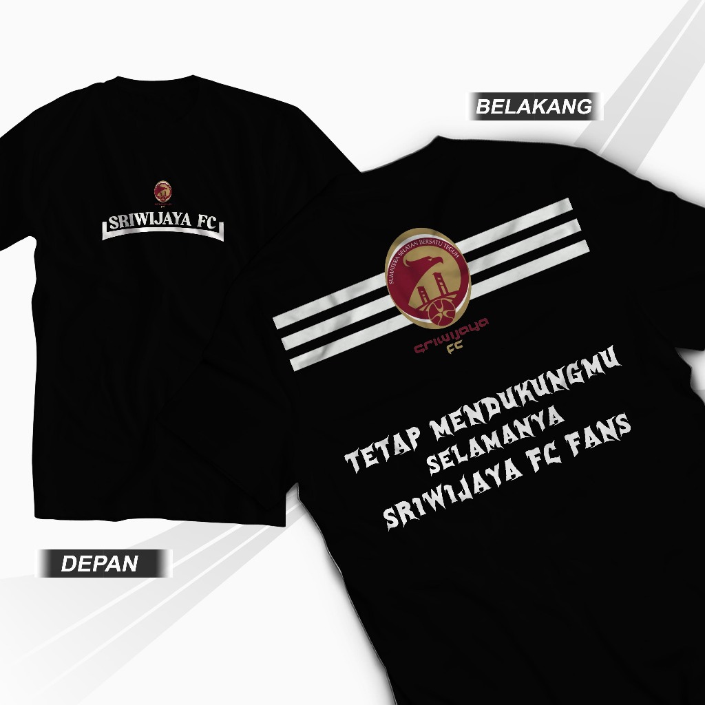 Kaos SRIWIJAYA FC Kaos Sriwijaya Football Fans Pria Wanita