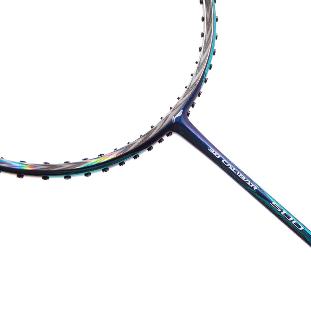 TERBARU RAKET BADMINTON LINING 3D CALIBAR 500 BLUE